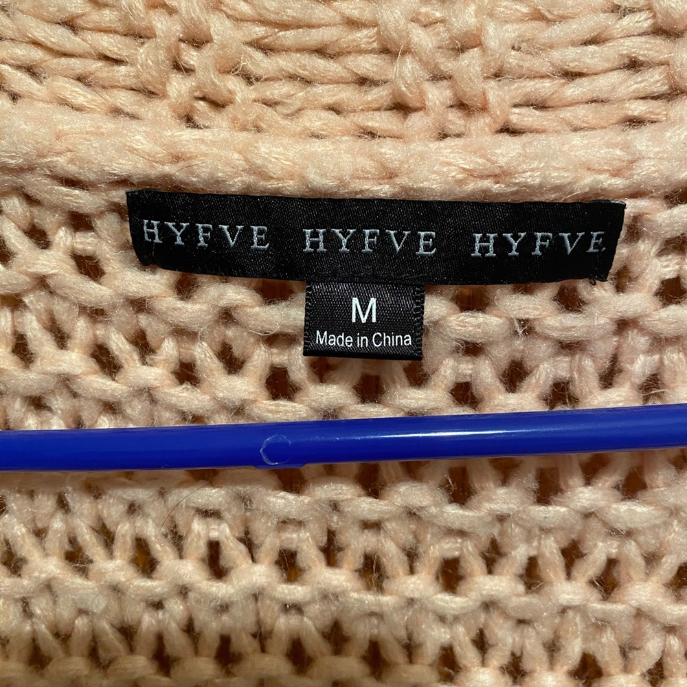Hyfve Women’s Chunky Open Cardigan with Pockets - Picture 2 of 5